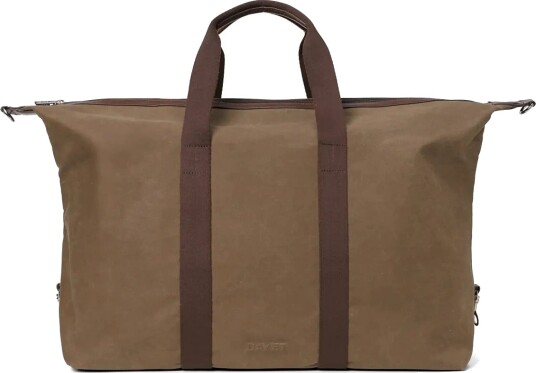 DAY ET Day Waxed Cotton Weekend Bag Brown ONE SIZE DAY ET Day Waxed Cotton Weekend Bag Brown ONE SIZE