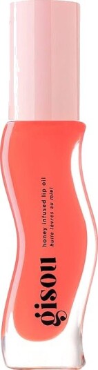 Honey Infused Lip Oil A sheer and milky soft peach