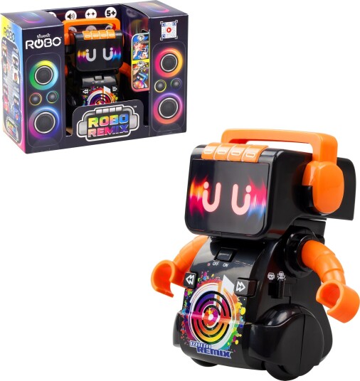 Silverlit Robo Remix Musikkrobot Som Beatboxer Og Danser Svart Silverlit Robo Remix Musikkrobot Som Beatboxer Og Danser Svart