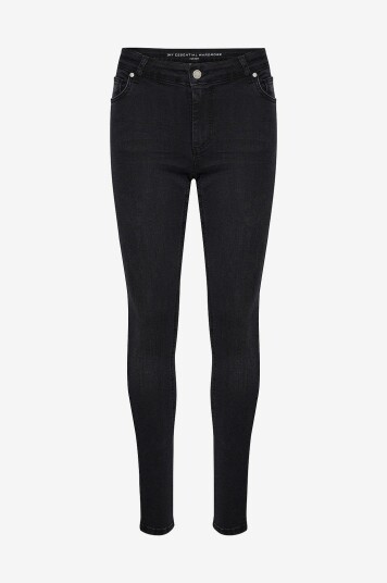 My Essential Wardrobe - Jeans 32 The Celina 100 Slim Y - Svart