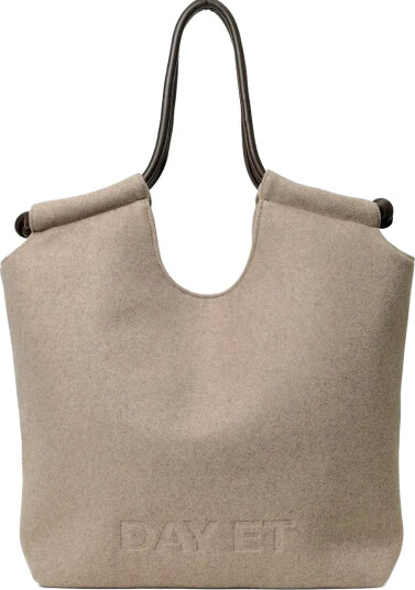 DAY ET Day Woolen Tote - Beige - ONE SIZE
