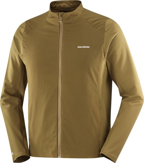 Salomon Men's Montain Flex Hybrid Jacket Brilliant Olive L