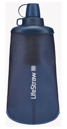 Lifestraw Peak Series Collapsible Squeeze 650 Ml Mountain Blue