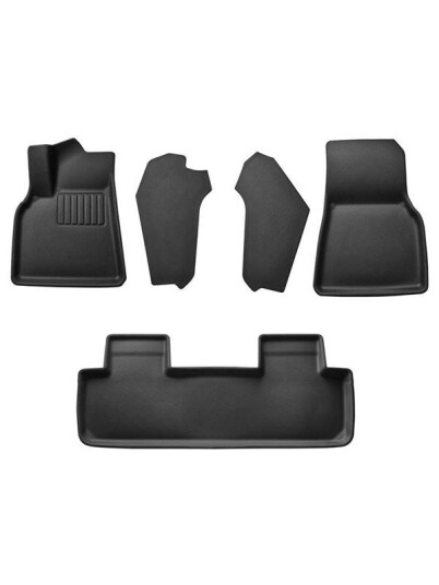 Spigen Tesla Car Mat 1&2Row Black Tesla Model Y
