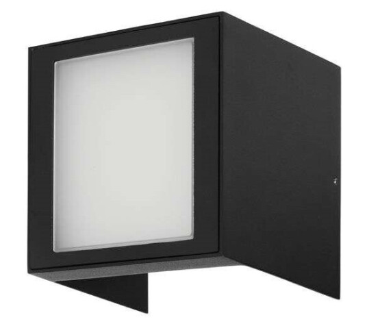 Vevstol Design UNA Vegglampe SVART, 9W LED Vevstol Design UNA Vegglampe SVART, 9W LED