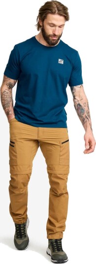 Revolutionrace Lake Merino T shirt Herre Black S Herre Overdeler T skjorter