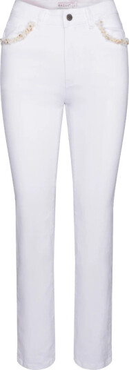 Haust Collection Dame Jeans Hvit L,