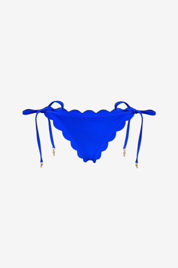 KAANDA Beach life - Bikinitruser Tie Side Bottom - Blå