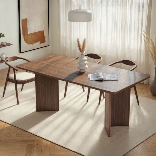 Cadron spisebord 180 cm rektangulært - Valnøtt Cadron spisebord 180 cm rektangulært - Valnøtt