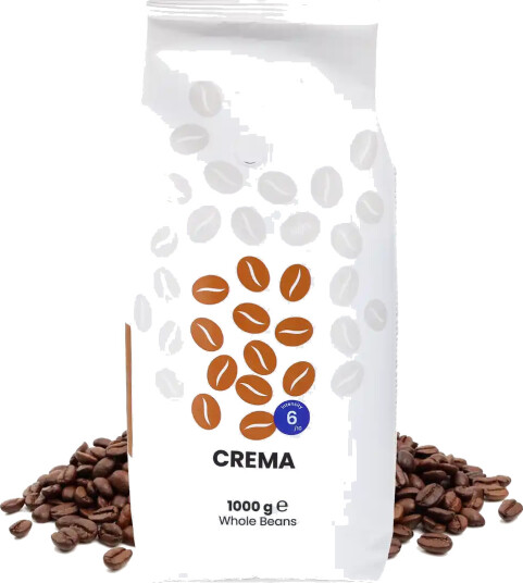 KaffeK | Crema Budget 1 kg kaffebønner