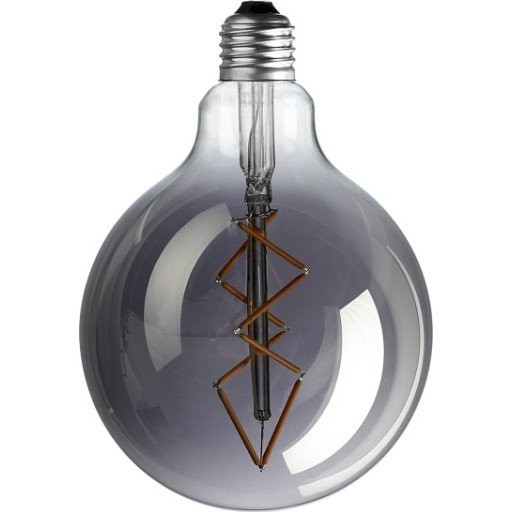 Nielsen Globe Zig Zag Ø125 mm LED 6W/922 (40W) E27, dimbar, mørktonet