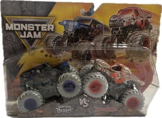 Monster Jam Serie 32 Lekebiler 1:64 Son Uva Digger vs. ThunderROARus Monster Jam Serie 32 Lekebiler 1:64 Son Uva Digger vs. ThunderROARus