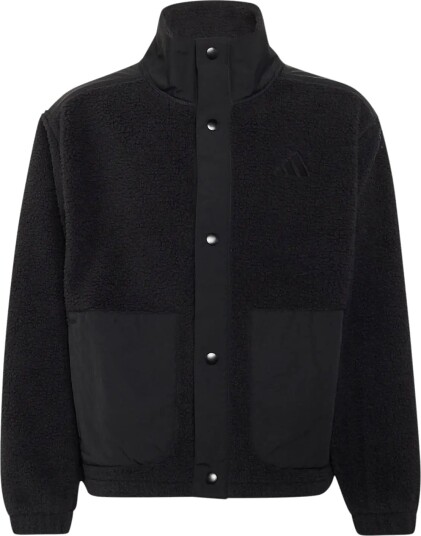 Adidas Sportswear J Sherpa Jkt Black 140
