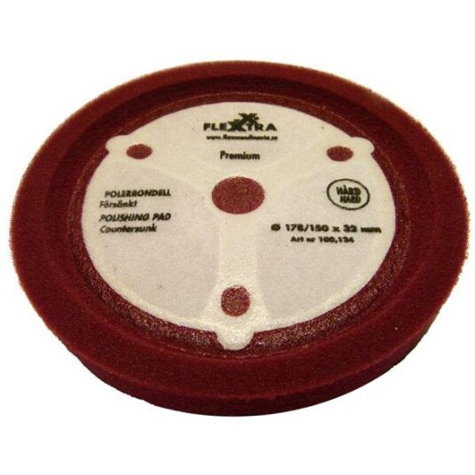 Flexxtra 100124 Poleringsrondell hard 178 mm Flexxtra 100124 Poleringsrondell hard 178 mm