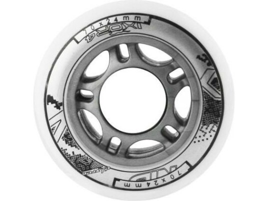 Nils Extreme Pu 70X24mm 82A Hvite Hjul (4 Stk) (16-30-008)