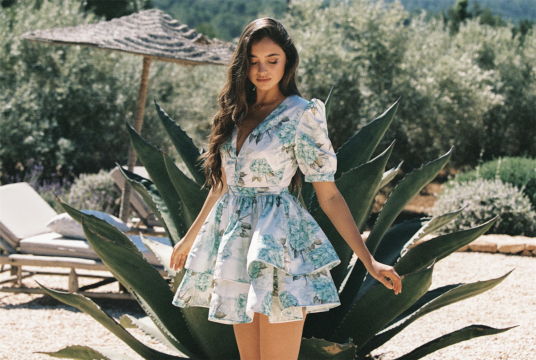 Kayani Eliana Mini Maze Dress Kayani Eliana Mini Maze Dress