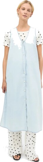 Mads Nørgaard Air Denim Pauline Dress   Blue   34