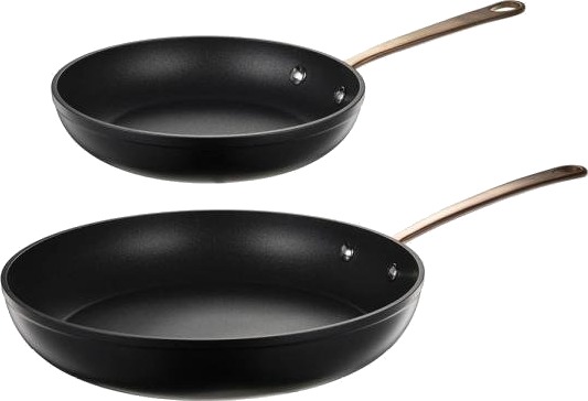 Modern House - Black copper stekepannesett 20/28 cm kfcc svart/kobber Modern House - Black copper stekepannesett 20/28 cm kfcc svart/kobber