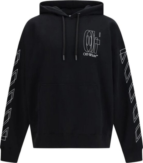 Off White Herre Gensere & Hettegensere Svart M,