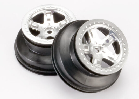 Traxxas 5874 Wheels 2.2/3.0" Chrome 2WD Front 2 Traxxas 5874 Wheels 2.2/3.0" Chrome 2WD Front 2