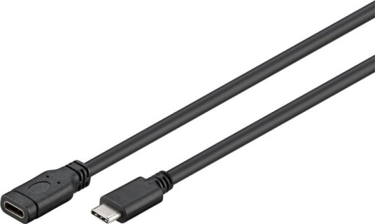 Goobay USB-C til USB-C 3.1 Gen 1-forlengelseskabel, 1 m