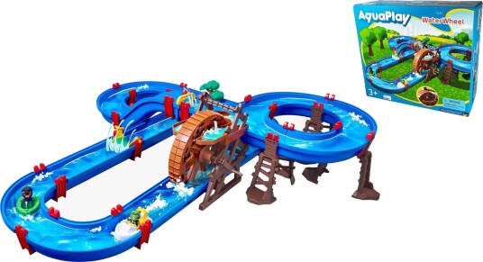 Aquaplay Waterwheel Playset Blue Aquaplay Waterwheel Playset Blue