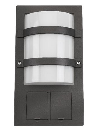 Trio Socket Grafitt 11W Dimbar m/2xStikk