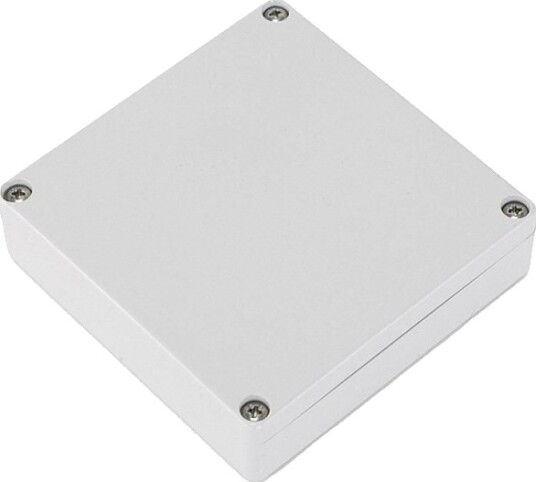 Hammond Electronics 1551WXGY 80 × 80 × 22 mm ABS Grå Kabinett