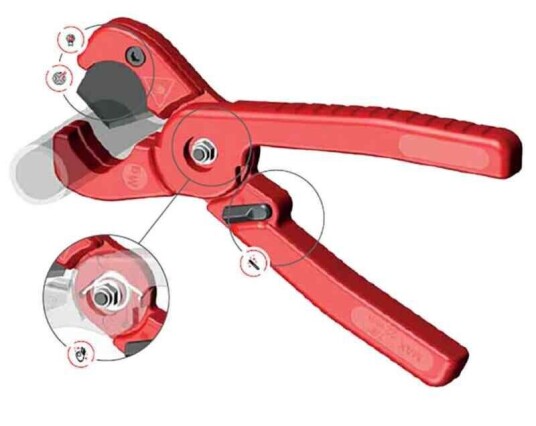 Ironside Plastrørkutter 22 mm (7/8") 100817 Ironside Plastrørkutter 22 mm (7/8") 100817