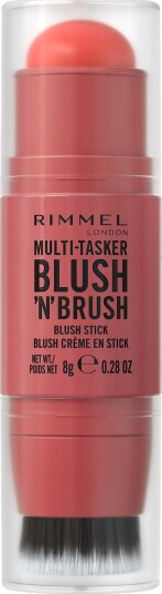 Rimmel Multitasker On The Go Blush Stick - Coral - 8 G