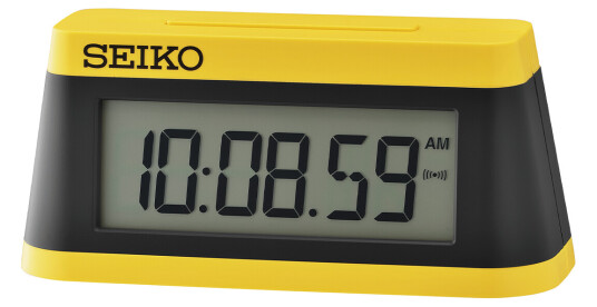 Seiko Clocks Vekkeklokke QHL091Y   Unisex 14 cm Kvarts urverk