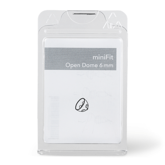 Sbo Hearing MiniFit Open 6 mm dome