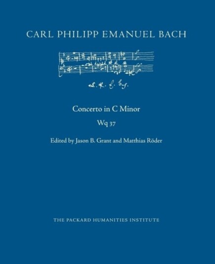 Concerto in C Minor, Wq 37 Concerto in C Minor, Wq 37