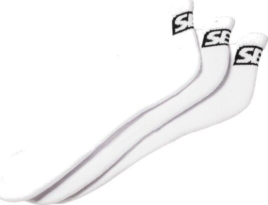 SBD Apparel SBD Classic Trainer Socks 3 Pack White White Small