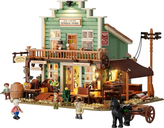 Lumibricks Landhandel Byggesett 16+ År 1895 Deler