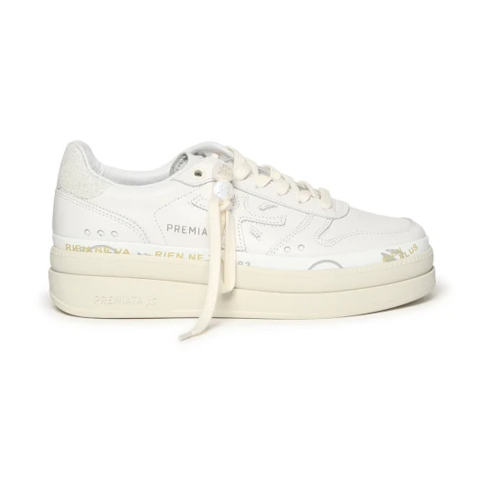 Premiata Dame Sko Hvit 37 EU,