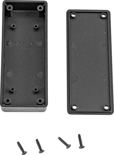 Hammond Electronics 1551UBK 100 × 40 × 20 mm ABS Sort Kabinett