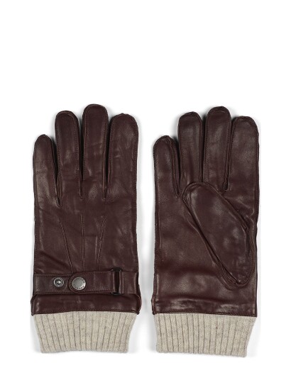 Howard London Leather Gloves  Carl - Brown - 10.5