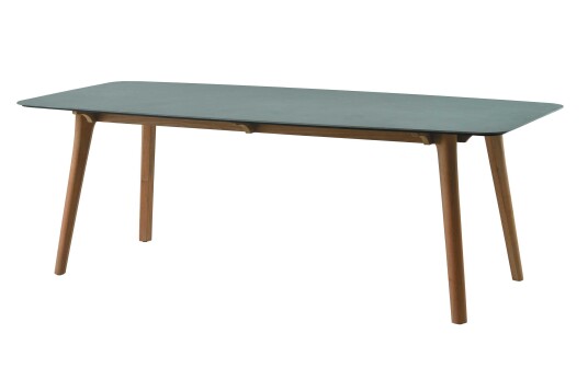 Selected Exclusive Cole spisebord Lysegrå 220 x 100 cm Grå