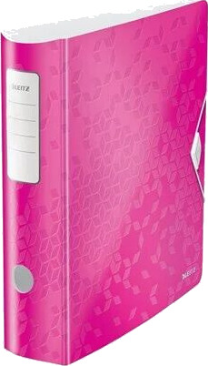 Leitz Brevordner Active PP WOW A4/80mm Rosa Leitz Brevordner Active PP WOW A4/80mm Rosa