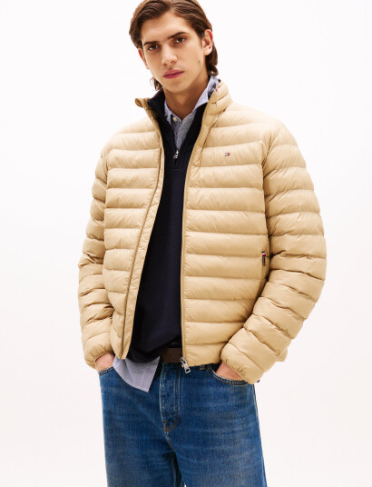 Tommy Hilfiger Packable Recycled Jacket - Beige - L Tommy Hilfiger Packable Recycled Jacket - Beige - L