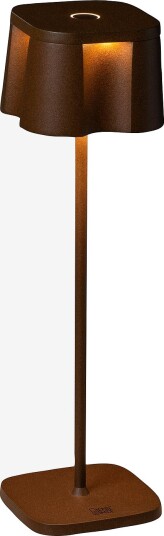 Konstsmide Bordlampe Nice USB 36 cm Brun Oppladbare lamper