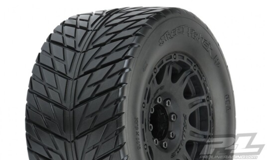 Pro-Line 1016710 Street Fighter HP 3.8" BELTED Tires MTD Raid Wh Pro-Line 1016710 Street Fighter HP 3.8" BELTED Tires MTD Raid Wh