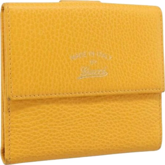 Gucci Vintage Dame Pre owned Gul ONE SIZE, Gucci Vintage Dame Pre owned Gul ONE SIZE,
