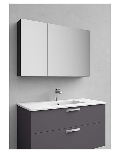 Noro Flex Speilskap 1000x700 mm Antrasittgrå Noro Flex Speilskap 1000x700 mm Antrasittgrå