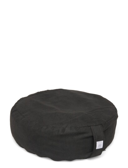 Gaiam Black Yoga Zafu Black ONE SIZE Gaiam Black Yoga Zafu Black ONE SIZE
