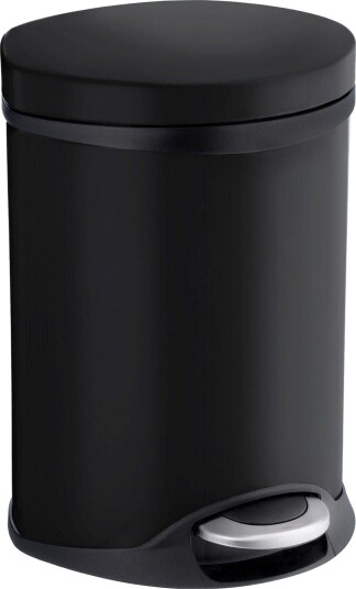 Smedbo Fk665 Pedalbøtte 6 Liter Svart Matt Smedbo Fk665 Pedalbøtte 6 Liter Svart Matt