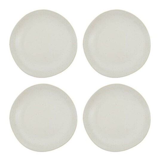 House Doctor Serve middagstallerken 26,5 cm 4 stk off white