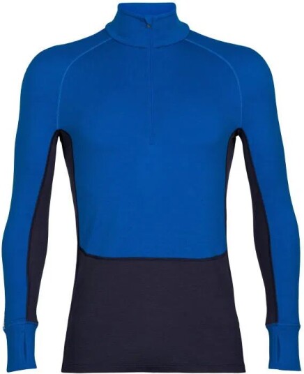 Icebreaker M Zoneknit 260 Ls Half Zip Lazurite/royl/ny/snow/cb Lazurite/Royl/NY/Snow/CB male L