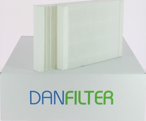 Pollenfiltersett for Genvex ECO 360R og ECO 190R 185 x 250 x 30 mm
